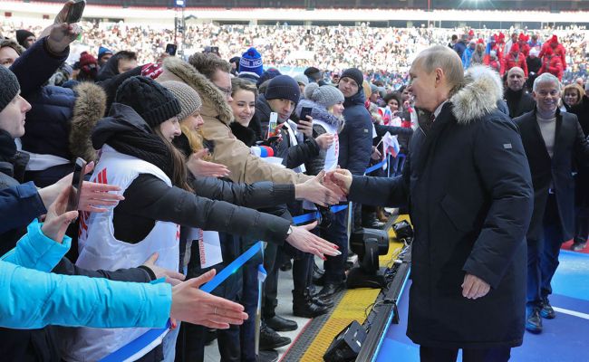 Действия Владимира Путина поддерживают более 97% россиян