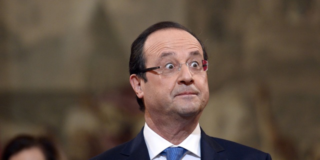 Президент Франции Франсуа Олланд